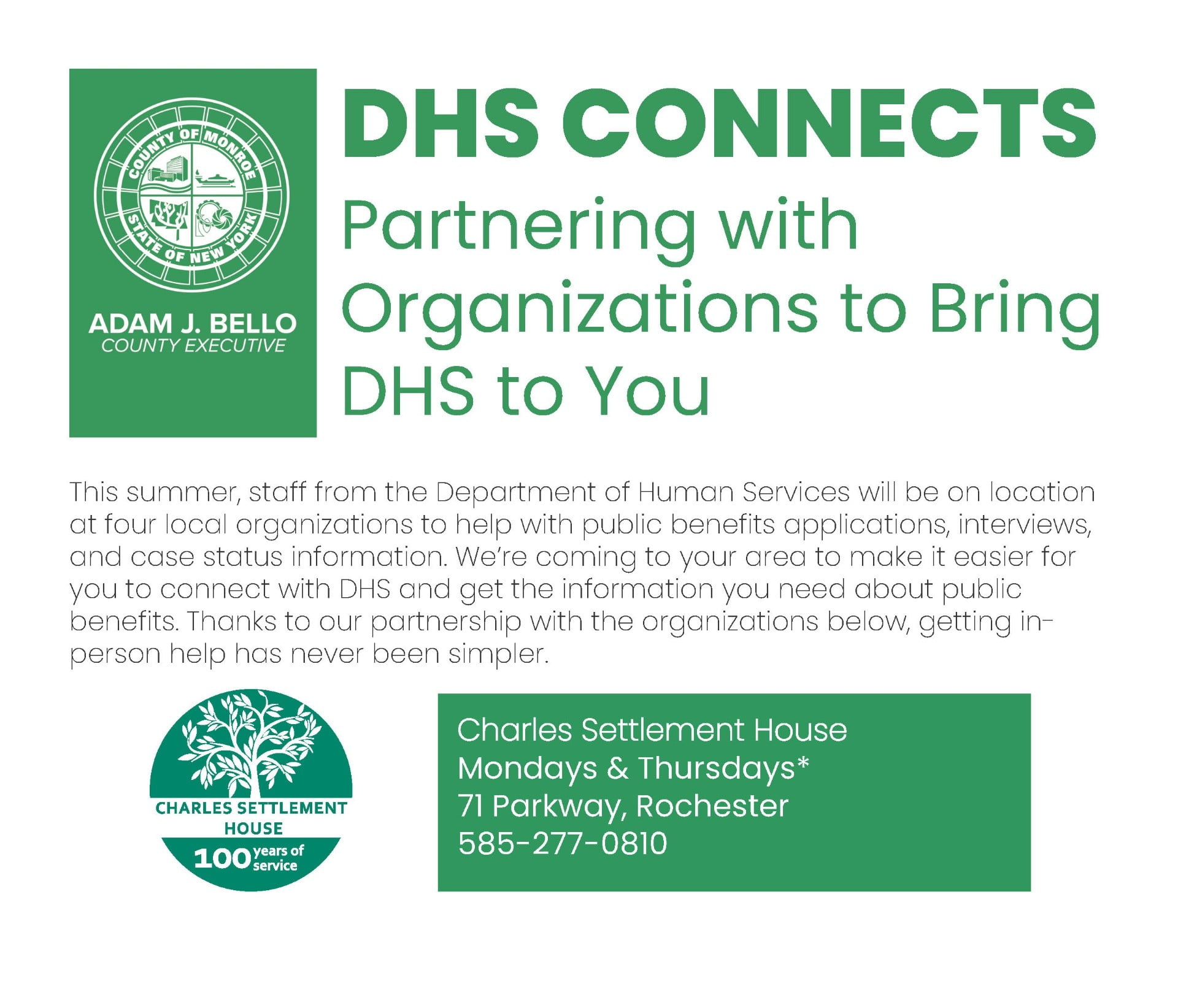 Family Services Charles Settlement House